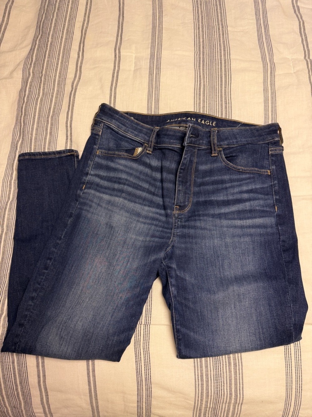 American Eagle Outfitters Women's Medium Blue Skinny Jeans